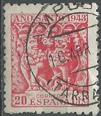 España  #727   1943