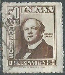 España  #758  1948