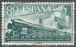 España #889  1958