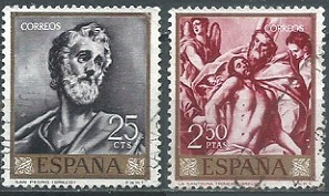 España #973 y #979  1961