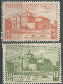 España #C43 - C44  1930  Nueva  Sin goma