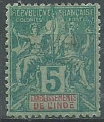 Francia Oficinas en India #4 1892