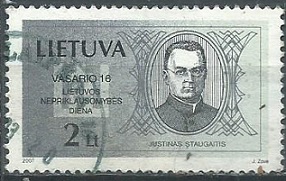Lituania #687  2001