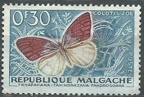 Madagascar #306 Y1973