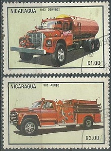 Nicaragua #1307 y #1309   1983