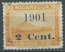 Nicaragua #134  1901