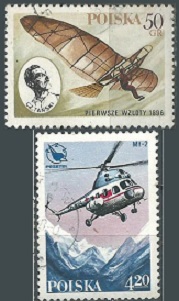Polonia #2259 y #2262  1977