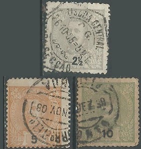 Portugal # 110 - 112 1895