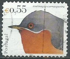 Portugal #2533 2003  "Curruca subalpina occidental"