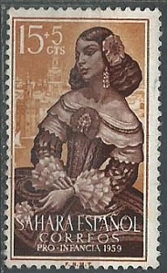 Sahara Español #B54  1959