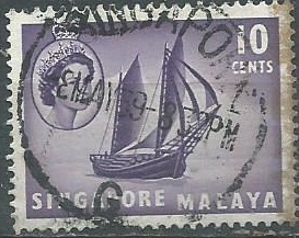 Singapur #34 1955