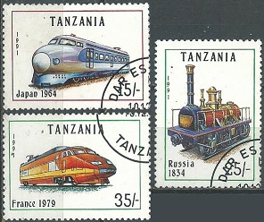 TANZANIA #801 - 803  1991