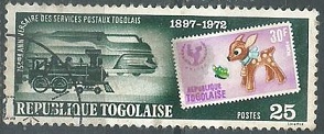Togo #853  1973 (Hinged)