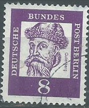 Alemania  Berlin #9N178   1961