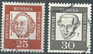 Alemania  Berlin #9N182 - 9N183   1961