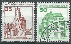 Alemania Berlin #9N438 y #9N440 1980