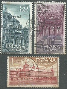 España #1022 - 1024  1961