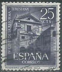 España #1105  1962