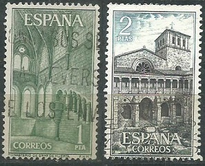 España #1212 - 1213  1964