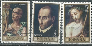España # 1602 - 1604   1970