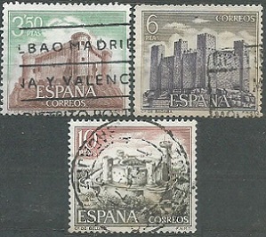 España #1613 - 1615  1970