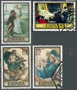 España # 1830, #1832 y #1836 - 1837  1974