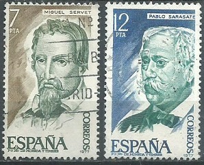 España #2027 - 2028  1977