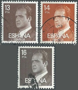 España #2185 - 2187 1979