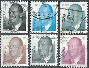 España #3133 - 3138  2002  Serie completa