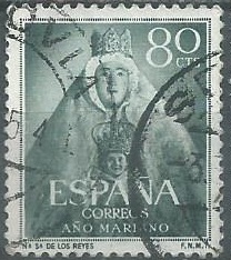 España #810   1954