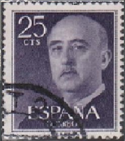 España  #818  1954