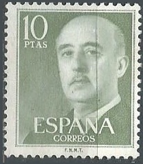 España  #835  1954