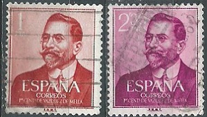 España #990 - 991  1961  Serie completa