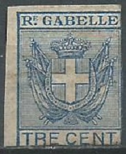 Italia  sello de ingresos For#21  1896