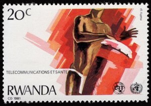 RUANDA #1043  1981