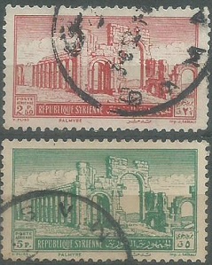 Siria #C164 - C165  1952