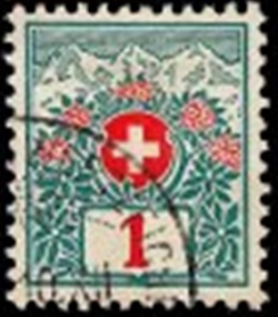 Suiza #J35 1910