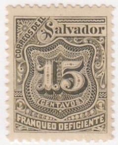 El Salvador #J6  1895  Nueva