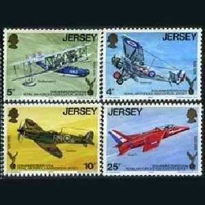 Jersey #133 - 136   1975  Serie completa Nuevas  "Real Fuerza Aerea 60 años"