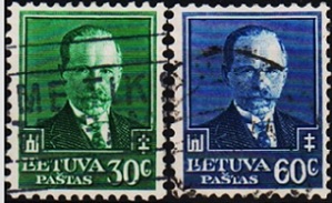LITUANIA #284 - 285 1934