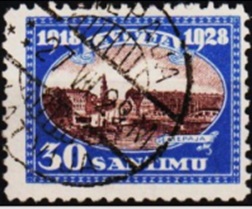 Letonia #161  1928