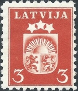 Letonia  #219  1940  Nueva