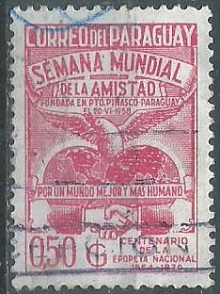 PARAGUAY #1153 1969