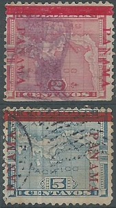 Panama #77 - 78 1904