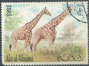 Ras al-Khaimah  Mi#623a 1972