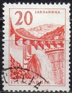 Yugoslavia #559  1959  "Hidroelectrica Jabianica"