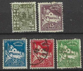 Argelia #47 - 51  1926