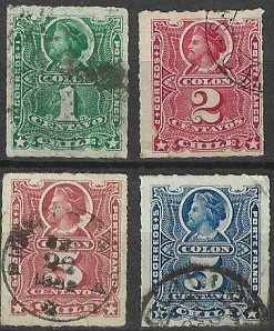 Chile # 25 - 28   1881