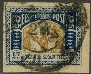 Estonia  #B4 1920