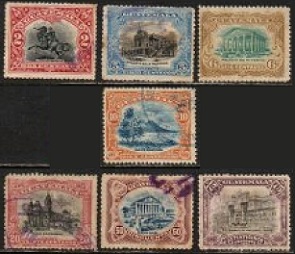 Guatemala   #115 - 121   1902